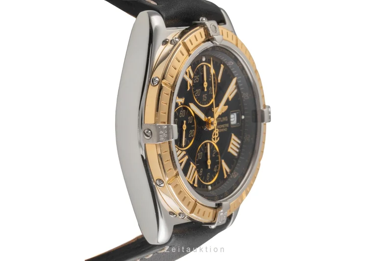 Breitling Crosswind chronograph steel / gold automatic men's watch D13355 [2503464]