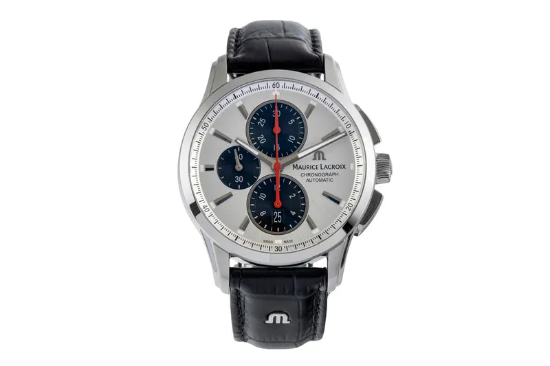 Maurice Lacroix Pontos chronograph steel automatic men's watch PT6388-SS001-13/1 [2504439]