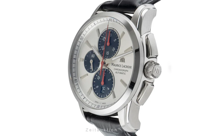 Maurice Lacroix Pontos chronograph steel automatic men's watch PT6388-SS001-13/1 [2504439]