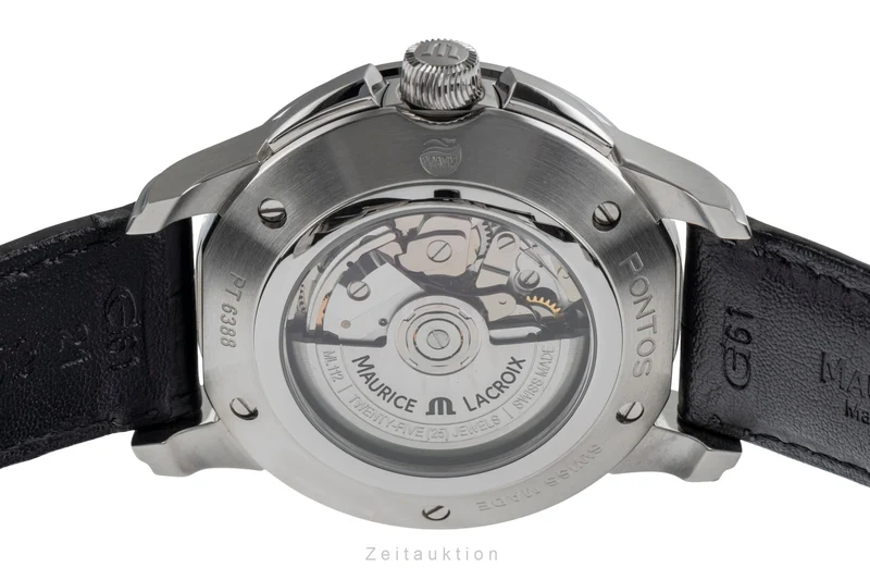 Maurice Lacroix Pontos chronograph steel automatic men's watch PT6388-SS001-13/1 [2504439]