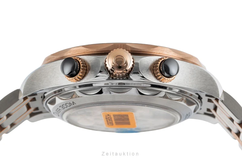 Omega Seamaster chronograph steel / gold automatic men's watch 210.20.44.51.01.001 LP: 17500EUR [2504407]