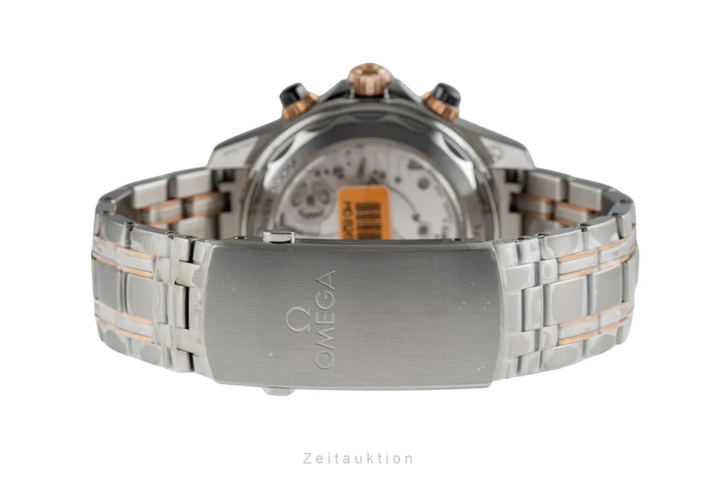 Omega Seamaster chronograph steel / gold automatic men's watch 210.20.44.51.01.001 LP: 17500EUR [2504407]