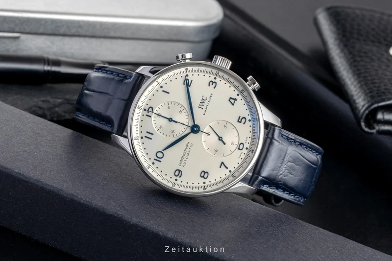 IWC Portugieser chronograph steel automatic men's watch IW371605 [2504412]