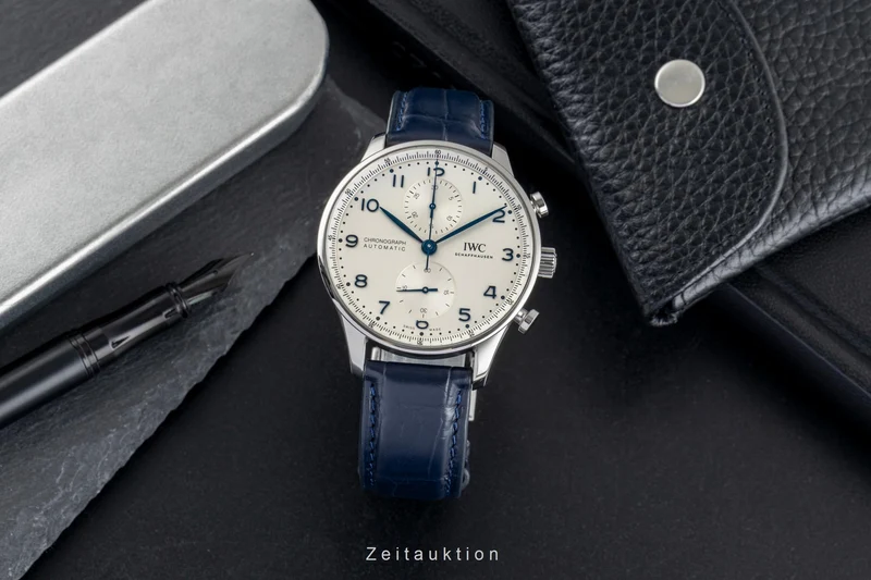 IWC Portugieser chronograph steel automatic men's watch IW371605 [2504412]