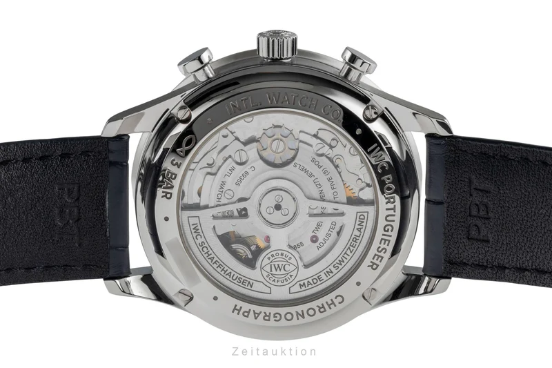 IWC Portugieser chronograph steel automatic men's watch IW371605 [2504412]