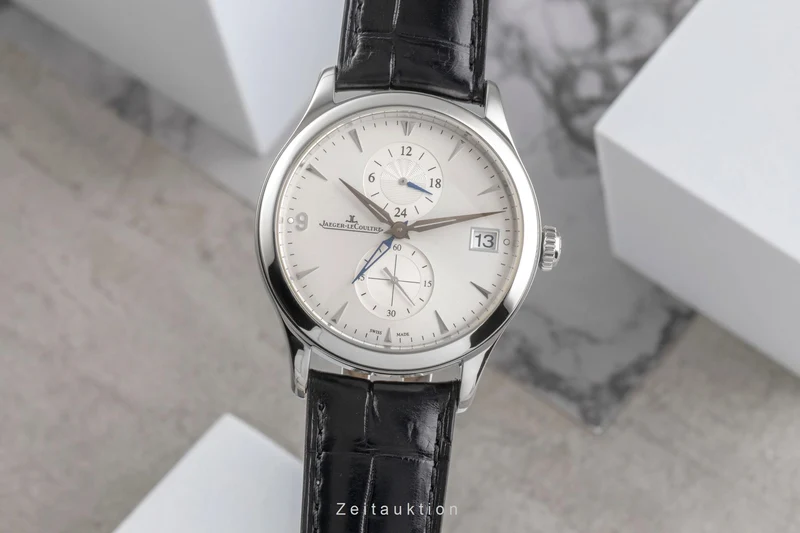 Jaeger LeCoultre Master Hometime steel automatic men's watch Q1628430 174.8.05.S [2504498]