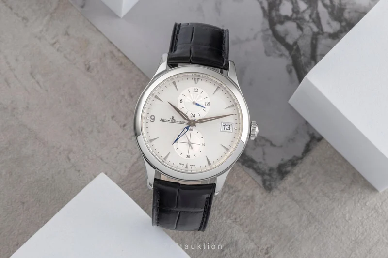 Jaeger LeCoultre Master Hometime steel automatic men's watch Q1628430 174.8.05.S [2504498]