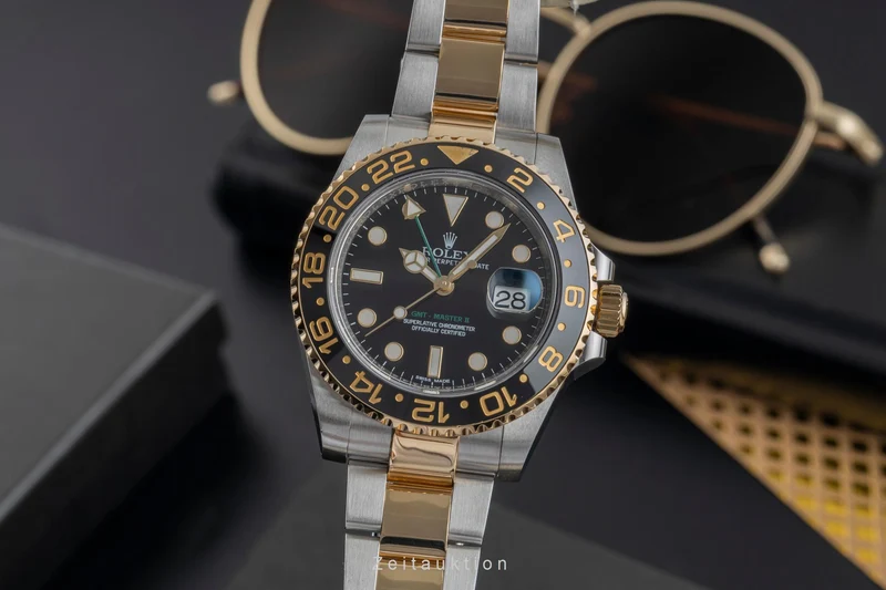 Rolex GMT-Master II steel / gold automatic men's watch 116713LN [2504360]