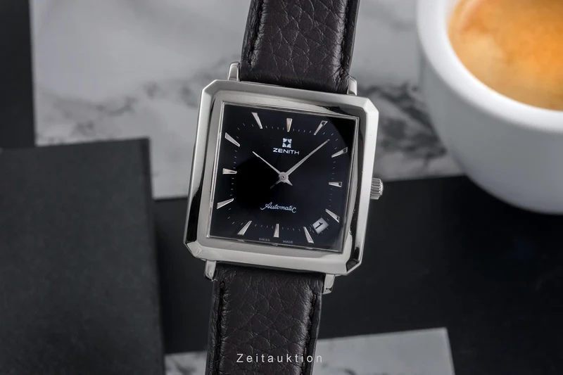 Zenith Elite steel automatic men's watch 90/01.0100.670 [2404299]