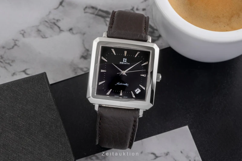 Zenith Elite steel automatic men's watch 90/01.0100.670 [2404299]