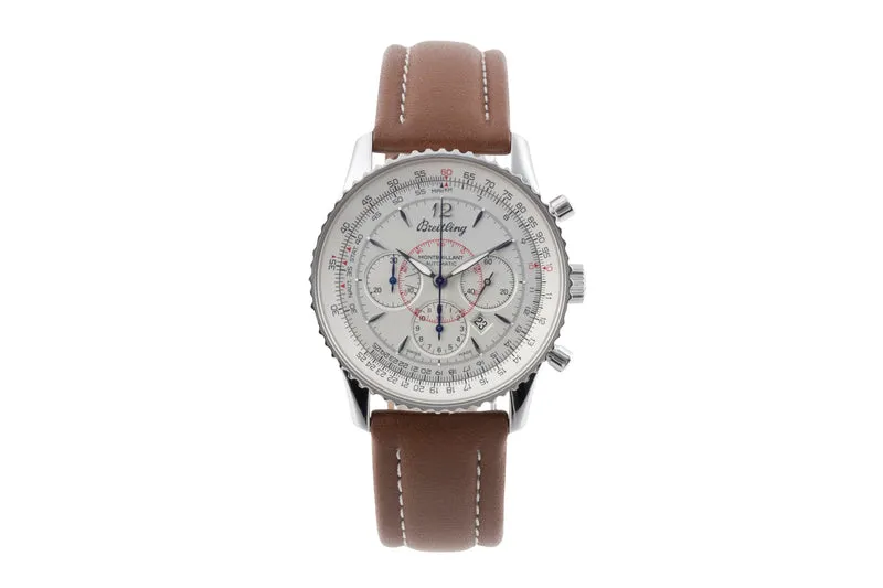 Breitling Montbrillant chronograph steel automatic men's watch A41370 [2504485]