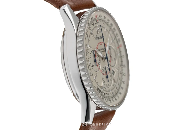Breitling Montbrillant chronograph steel automatic men's watch A41370 [2504485]