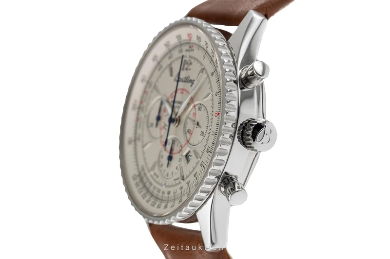 Breitling Montbrillant chronograph steel automatic men's watch A41370 [2504485]
