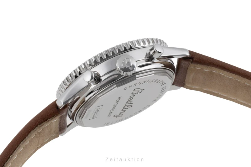 Breitling Montbrillant chronograph steel automatic men's watch A41370 [2504485]