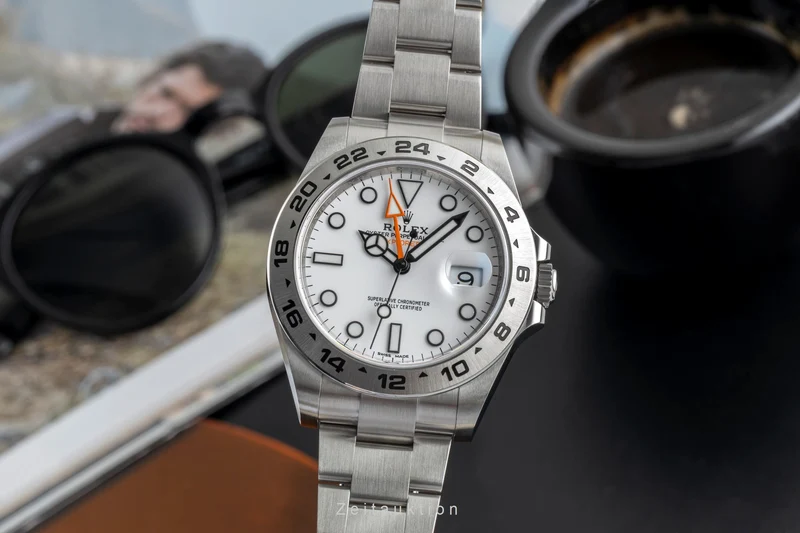 Rolex Explorer II steel automatic men's watch 216570 [2503481]