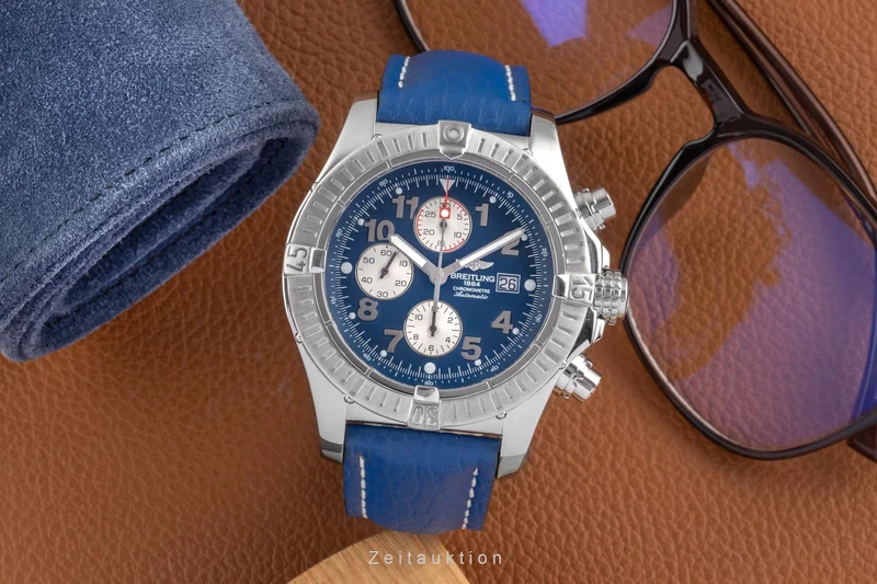 Breitling Super Avenger chronograph steel automatic men's watch A13370-028 [2504184]