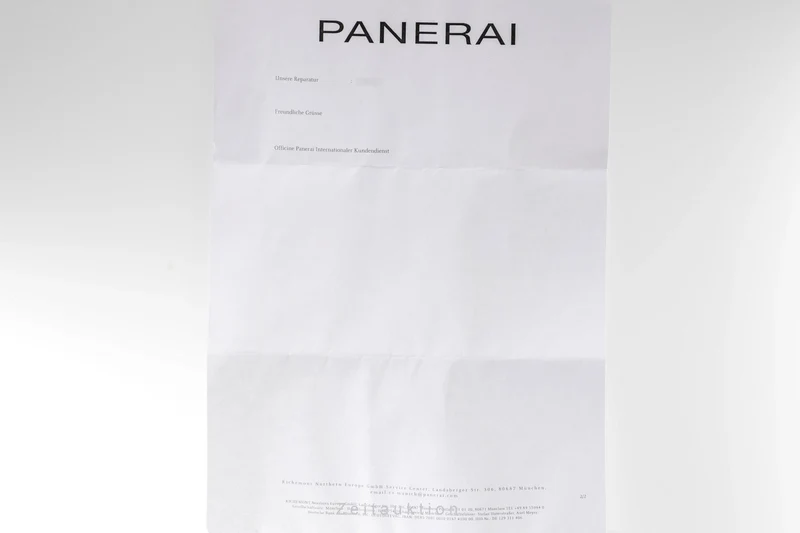 Panerai Radiomir steel manual winding men's watch PAM00662 Limited [2502109]