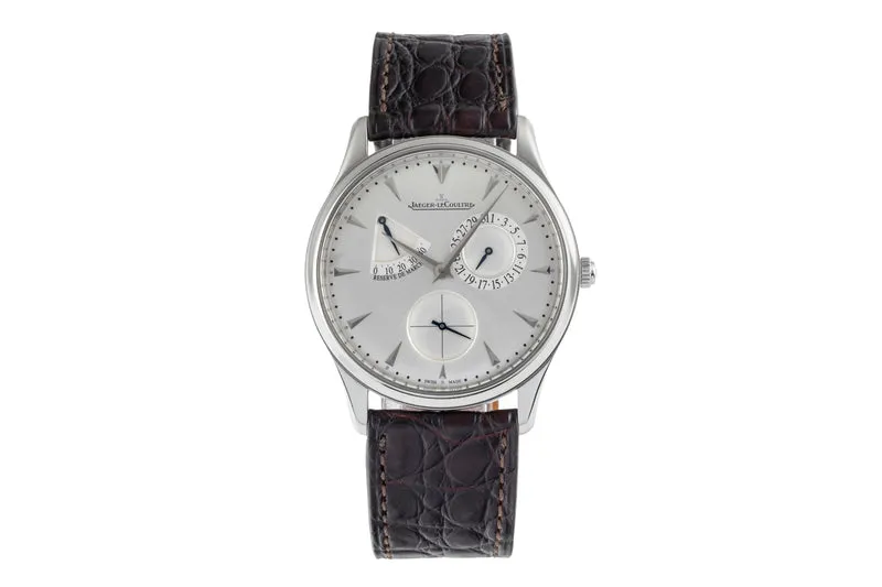 Jaeger LeCoultre Master Ultra Thin steel automatic men's watch Q1378420 176.8.38.S LP: 10800EUR [2504496]
