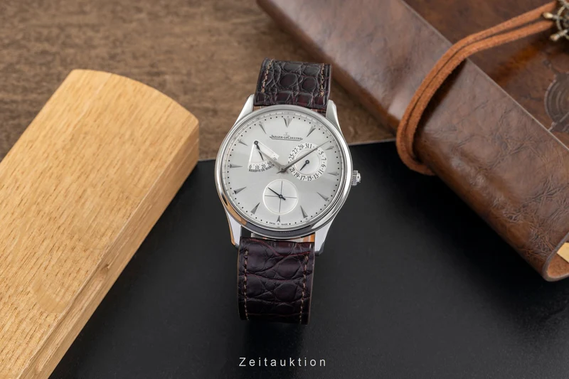 Jaeger LeCoultre Master Ultra Thin steel automatic men's watch Q1378420 176.8.38.S LP: 10800EUR [2504496]