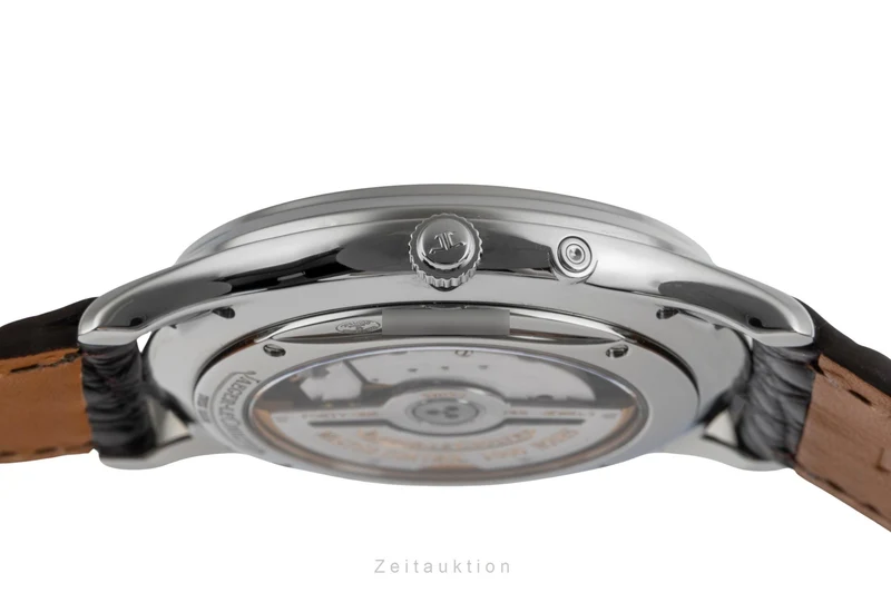 Jaeger LeCoultre Master Ultra Thin steel automatic men's watch Q1378420 176.8.38.S LP: 10800EUR [2504496]