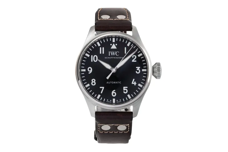 IWC Big Pilot steel automatic men's watch IW329301 LP: 9600EUR [2504379]