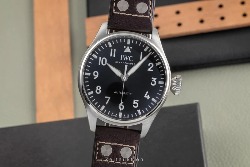 IWC Big Pilot steel automatic men's watch IW329301 LP: 9600EUR [2504379]