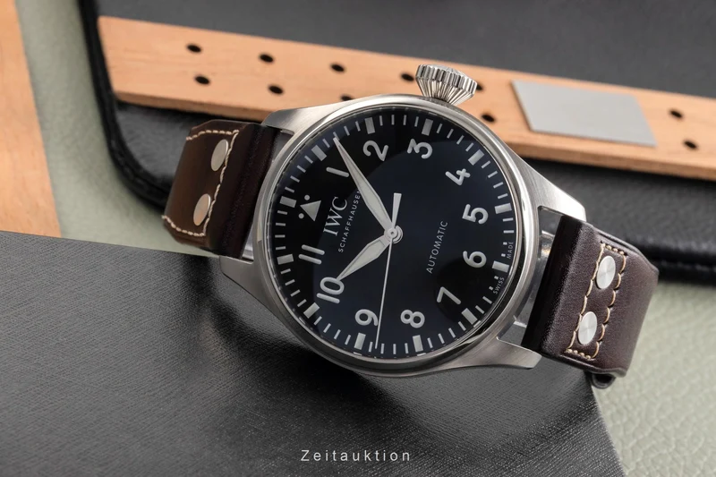 IWC Big Pilot steel automatic men's watch IW329301 LP: 9600EUR [2504379]