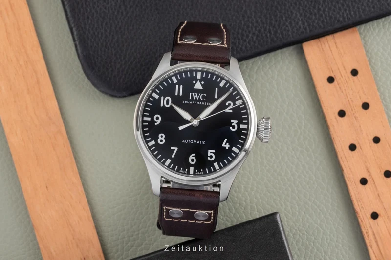 IWC Big Pilot steel automatic men's watch IW329301 LP: 9600EUR [2504379]
