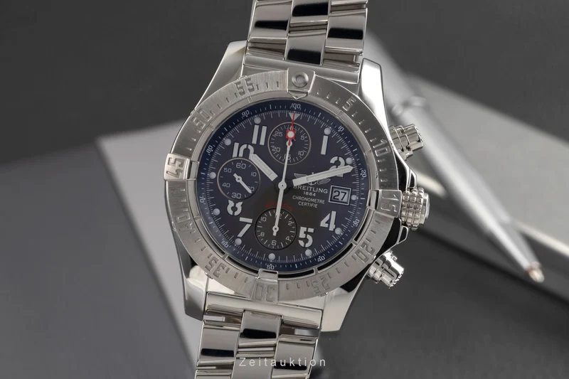Breitling Avenger II chronograph steel automatic men's watch A13380 [2503950]