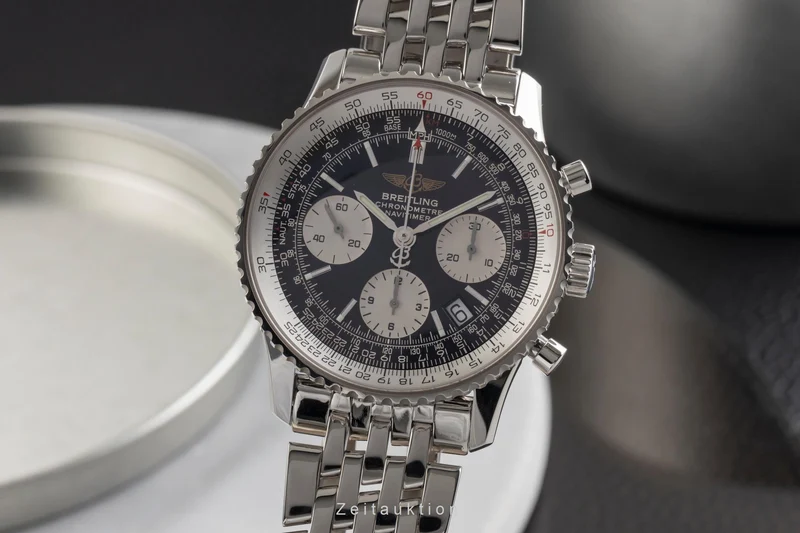 Breitling Navitimer chronograph steel automatic men's watch A23322-011 [2503919]