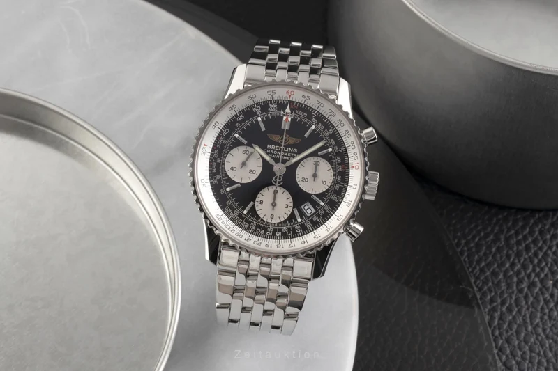 Breitling Navitimer chronograph steel automatic men's watch A23322-011 [2503919]