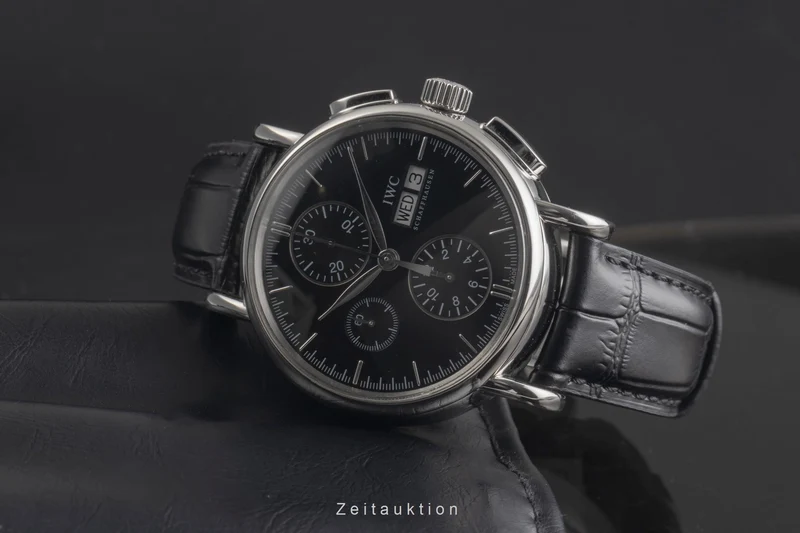 IWC Portofino chronograph steel automatic men's watch IW378303 [2504509]