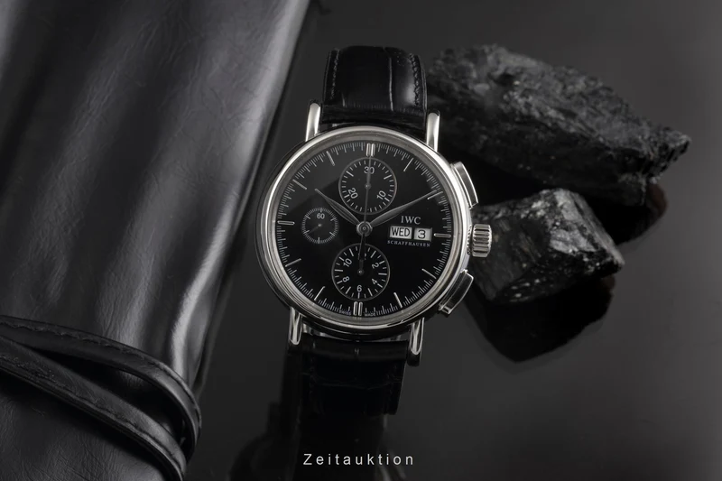 IWC Portofino chronograph steel automatic men's watch IW378303 [2504509]
