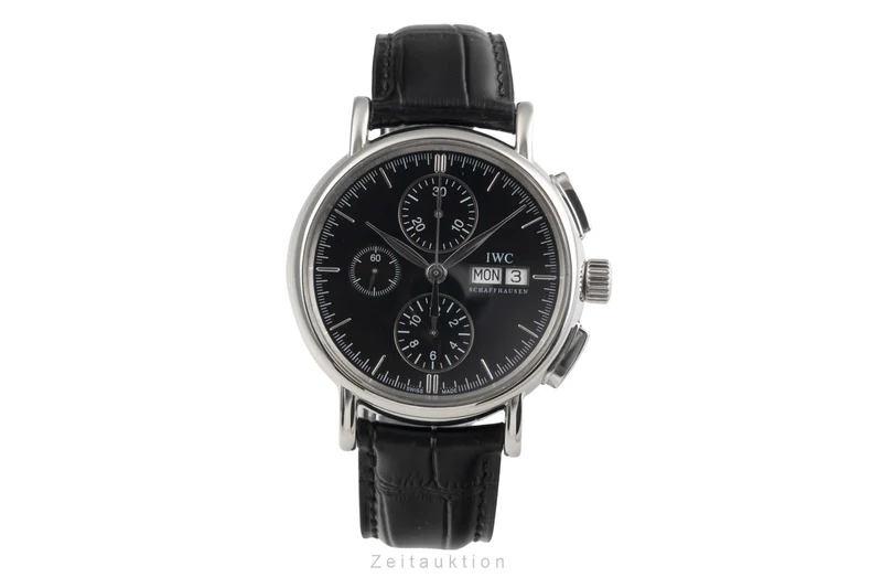 IWC Portofino chronograph steel automatic men's watch IW378303 [2504509]