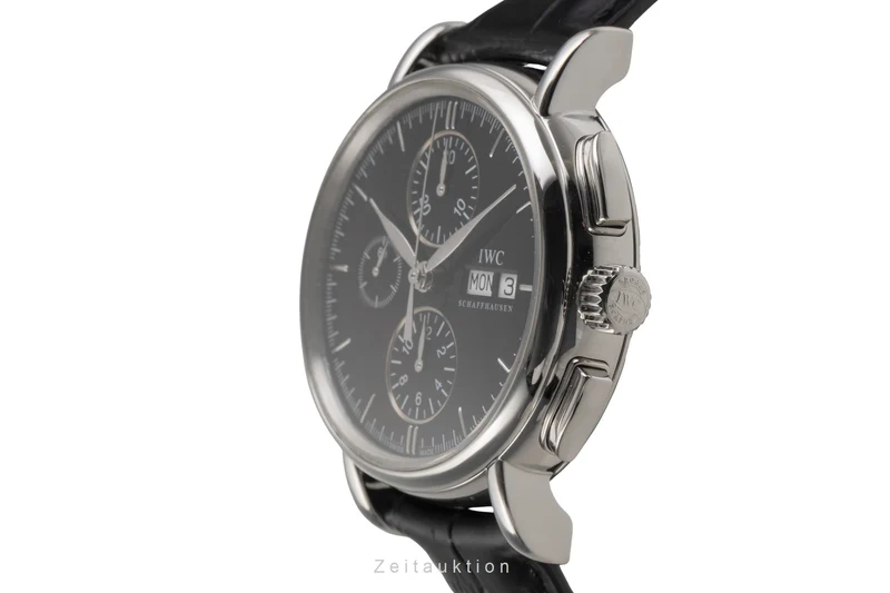 IWC Portofino chronograph steel automatic men's watch IW378303 [2504509]