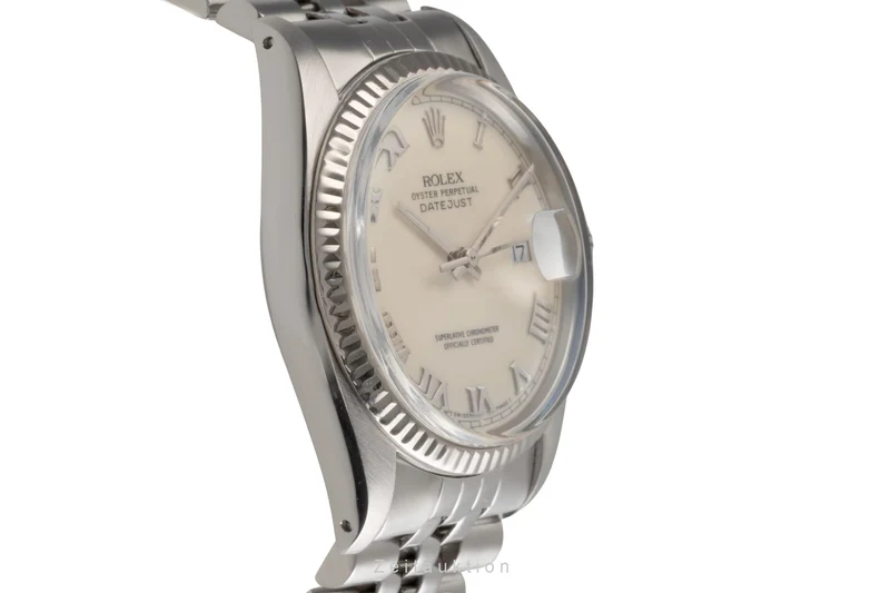 Rolex Datejust steel / white gold automatic men's watch 16014 [2504454]