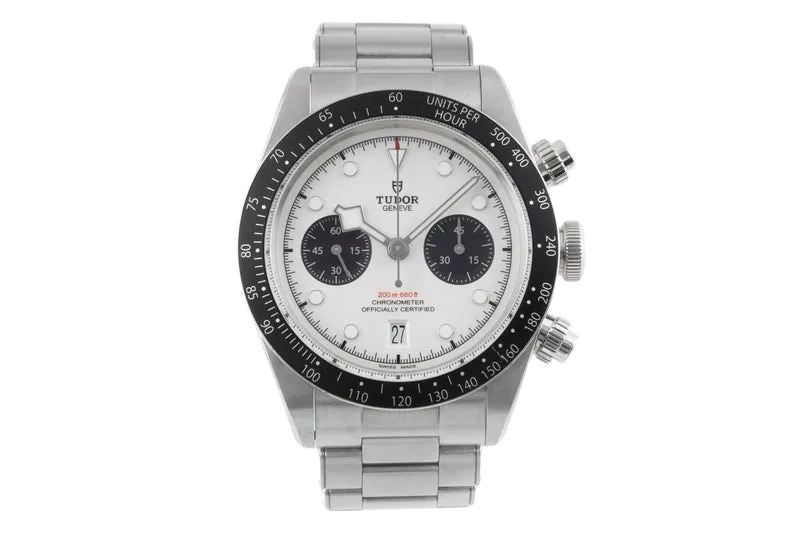 Tudor Black Bay chronograph steel automatic men's watch 79360N-0002 LP: 5760EUR [2504240]