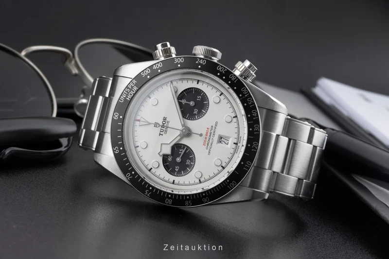 Tudor Black Bay chronograph steel automatic men's watch 79360N-0002 LP: 5760EUR [2504240]