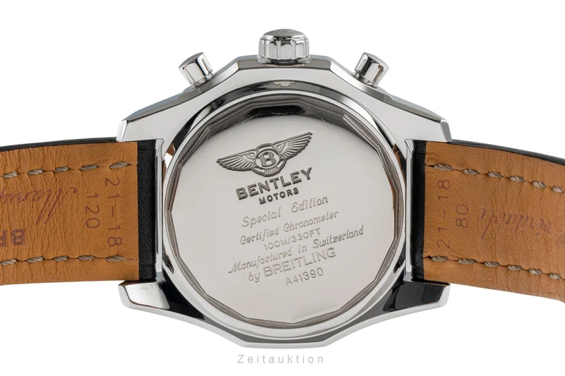 Breitling Bentley Barnato 42 chronograph steel automatic men's watch A4139024/BC83 [2503800]
