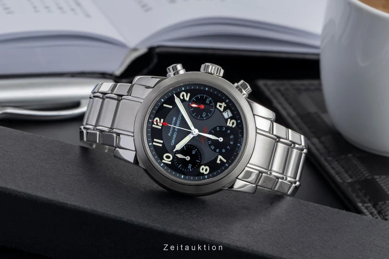 Girard Perregaux Ferrari chronograph steel automatic men's watch 8020 [2503116]
