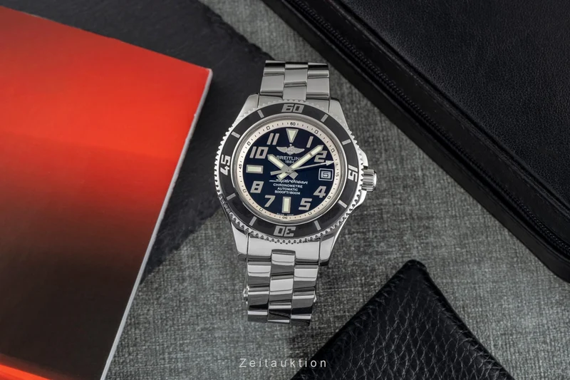 Breitling Superocean steel automatic men's watch A1736402/BA29 [2503587]