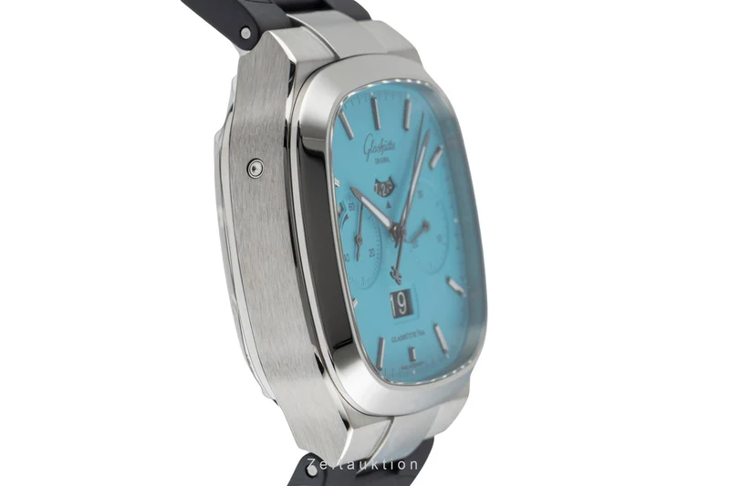 Glashütte Seventies chronograph steel automatic men's watch 1-37-02-10-02-63 Limited [2504258]