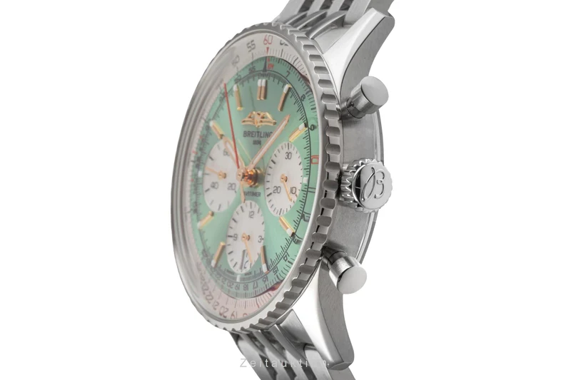Breitling Navitimer 01 chronograph steel automatic men's watch AB0139211L1A1 LP: 9650EUR [2504173]