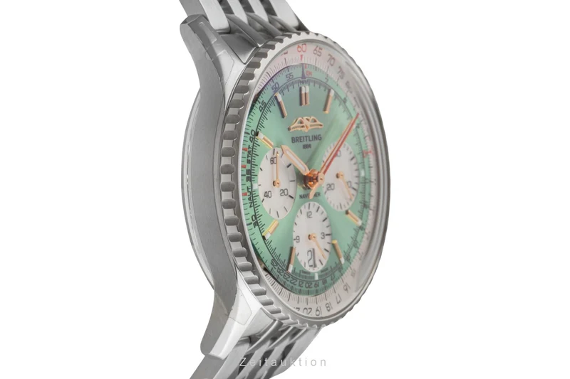 Breitling Navitimer 01 chronograph steel automatic men's watch AB0139211L1A1 LP: 9650EUR [2504173]