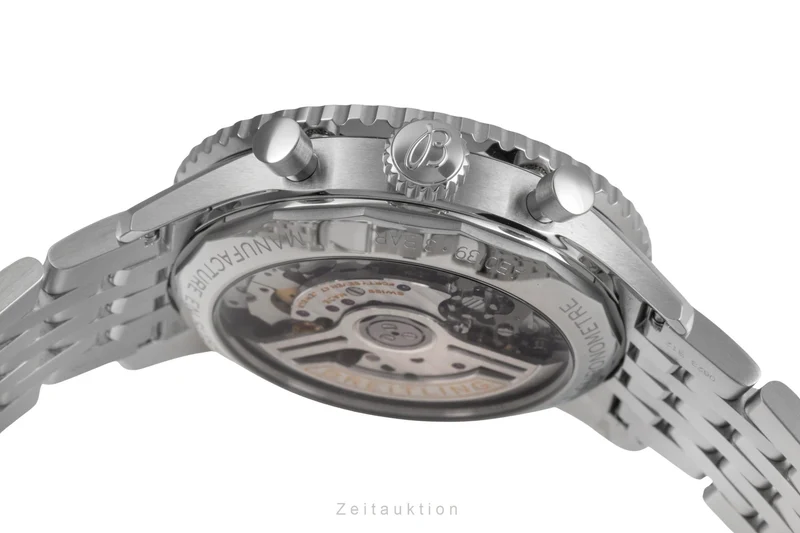 Breitling Navitimer 01 chronograph steel automatic men's watch AB0139211L1A1 LP: 9650EUR [2504173]