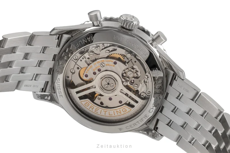 Breitling Navitimer 01 chronograph steel automatic men's watch AB0139211L1A1 LP: 9650EUR [2504173]