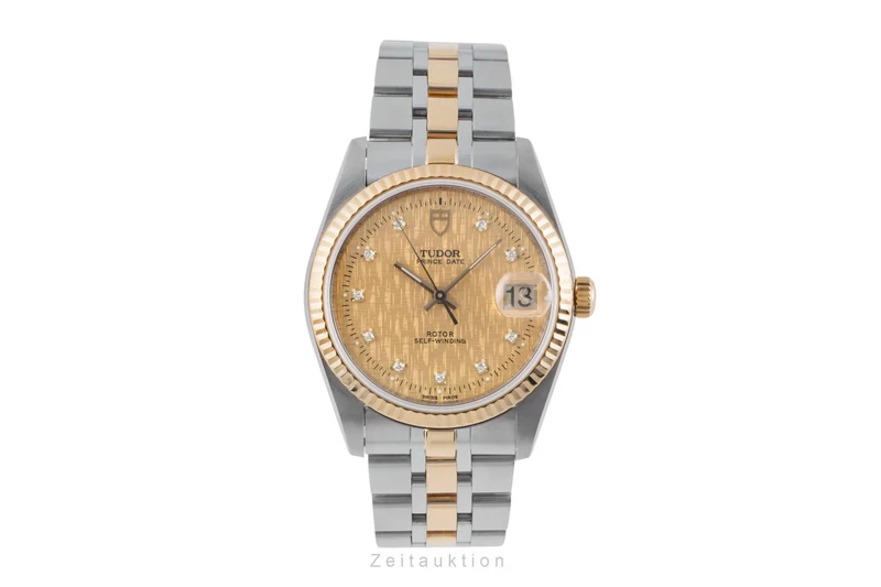 Tudor Prince Date steel / gold automatic men's watch 74033 [2503886]