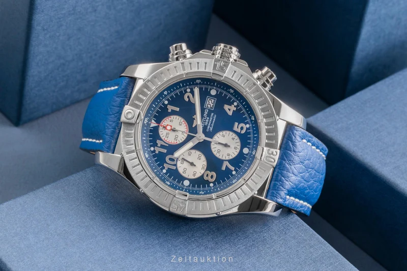 Breitling Super Avenger chronograph steel / titanium automatic men's watch A13370 [2503624]