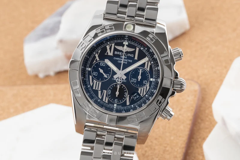 Breitling Chronomat 44 chronograph steel automatic men's watch AB0110 [2503550]