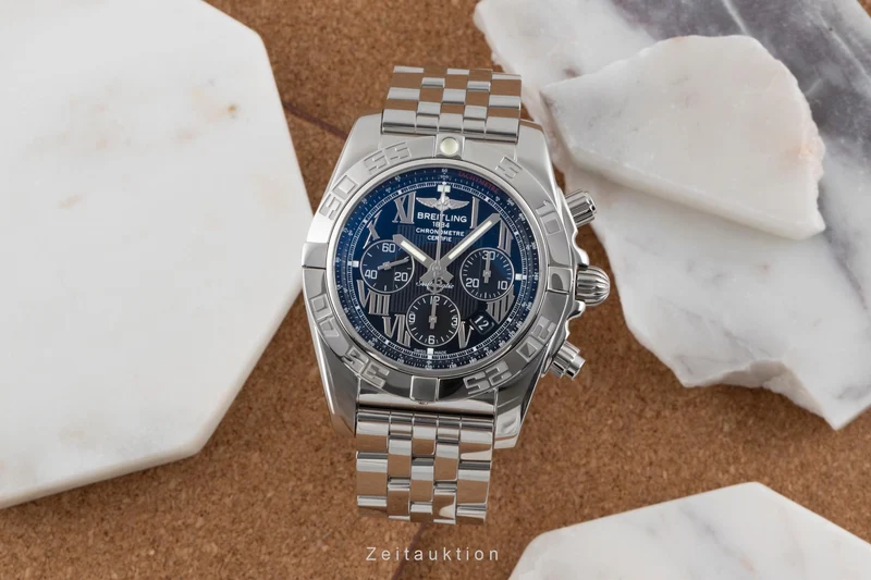 Breitling Chronomat 44 chronograph steel automatic men's watch AB0110 [2503550]